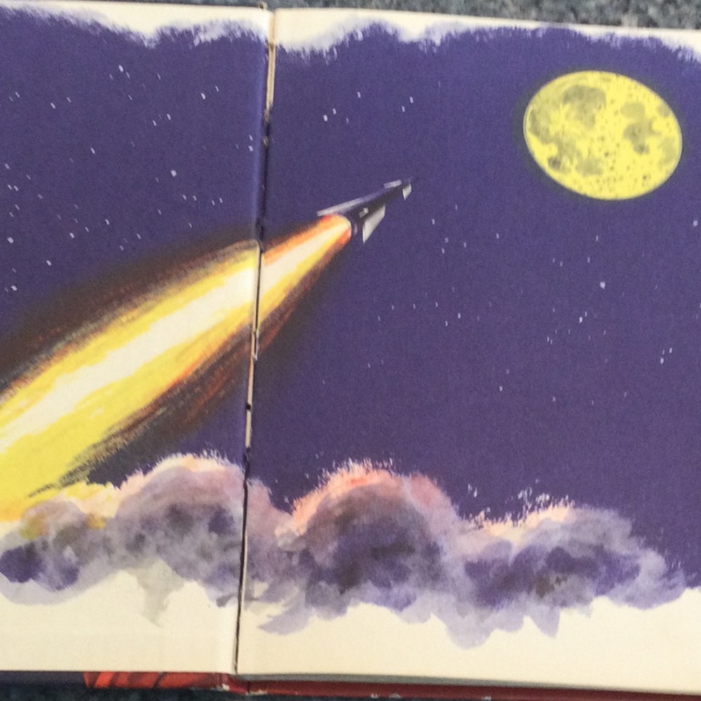 Vintage childrens book, You Will Go to the Moon by mae and Ira Freeman 1959 - Picture 2 of 9